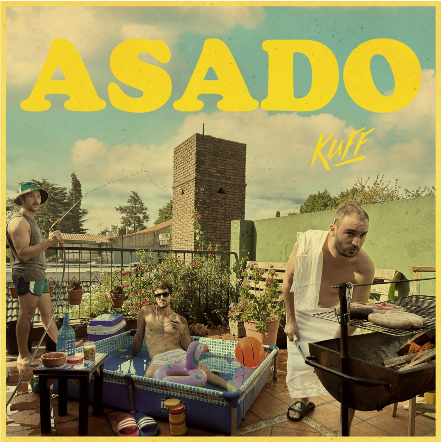 Tapa del nuevo disco ASADO